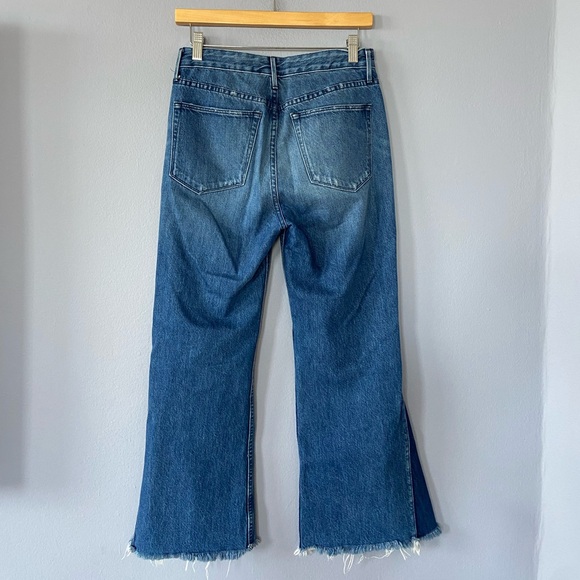 3x1 NYC Higher Ground Gusset Cropped Flare Jeans in Vasto Wash Size 26 - Picture 8 of 9